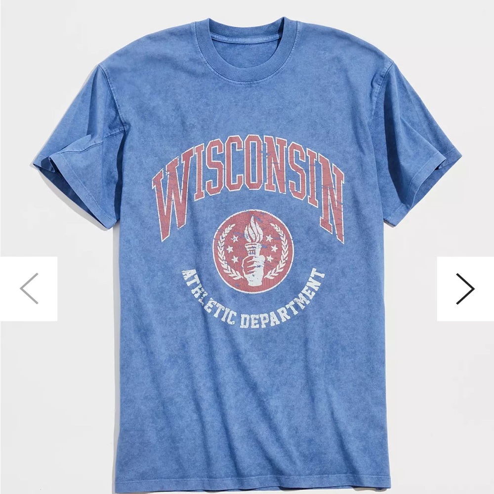 Brand New Wisconsin Athletic Tee